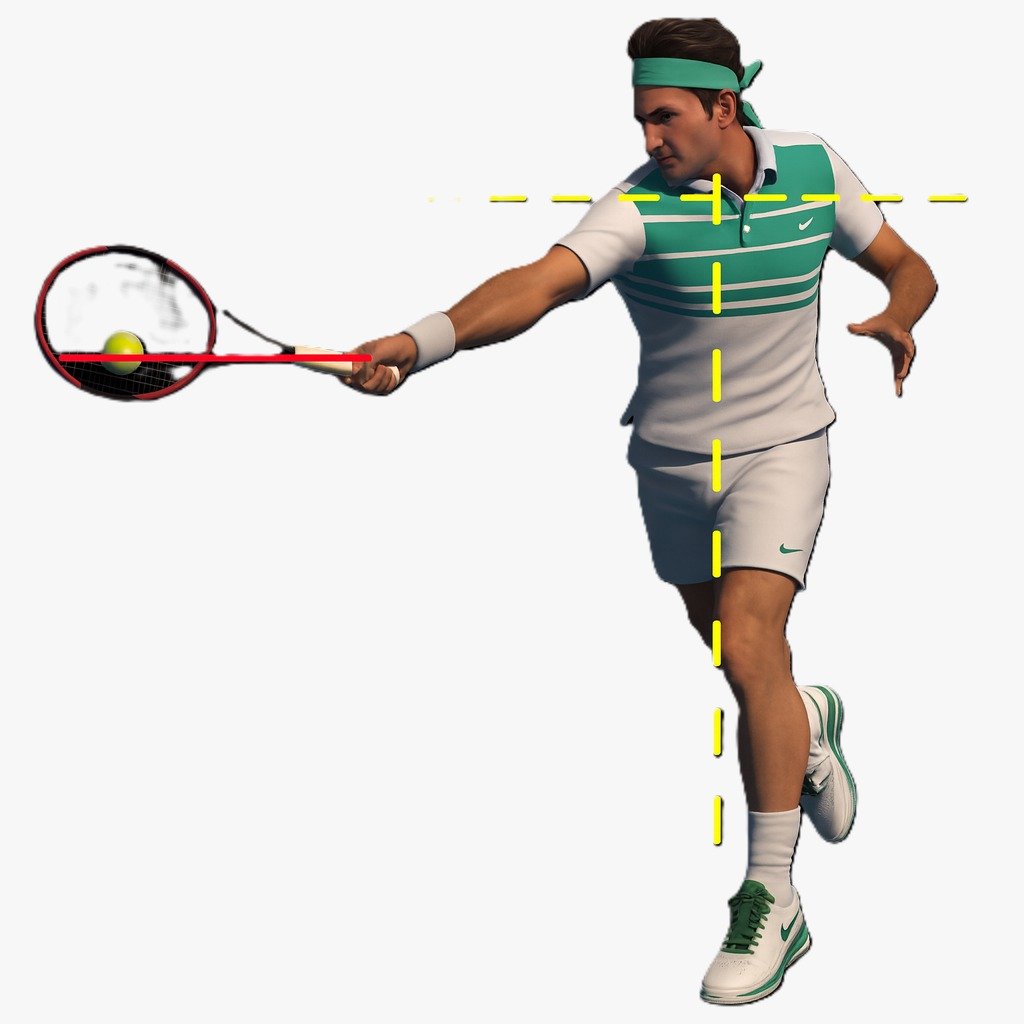 Friends on tennis court