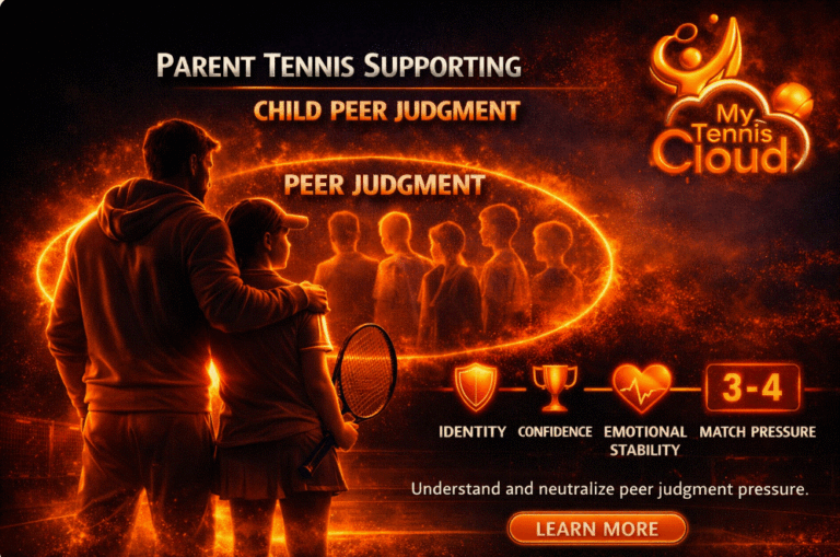 PARENT TENNIS SUPPORTING FRAMEWORK CHILD PEER JUDGMENT