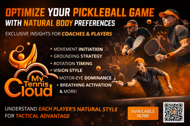 PICKLEBALL OPTIMIZED WITH BODY PREFERENCES