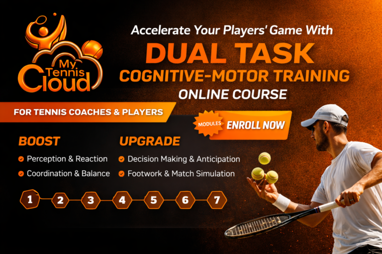 TENNIS DUAL TASK MOTOR TRAINING