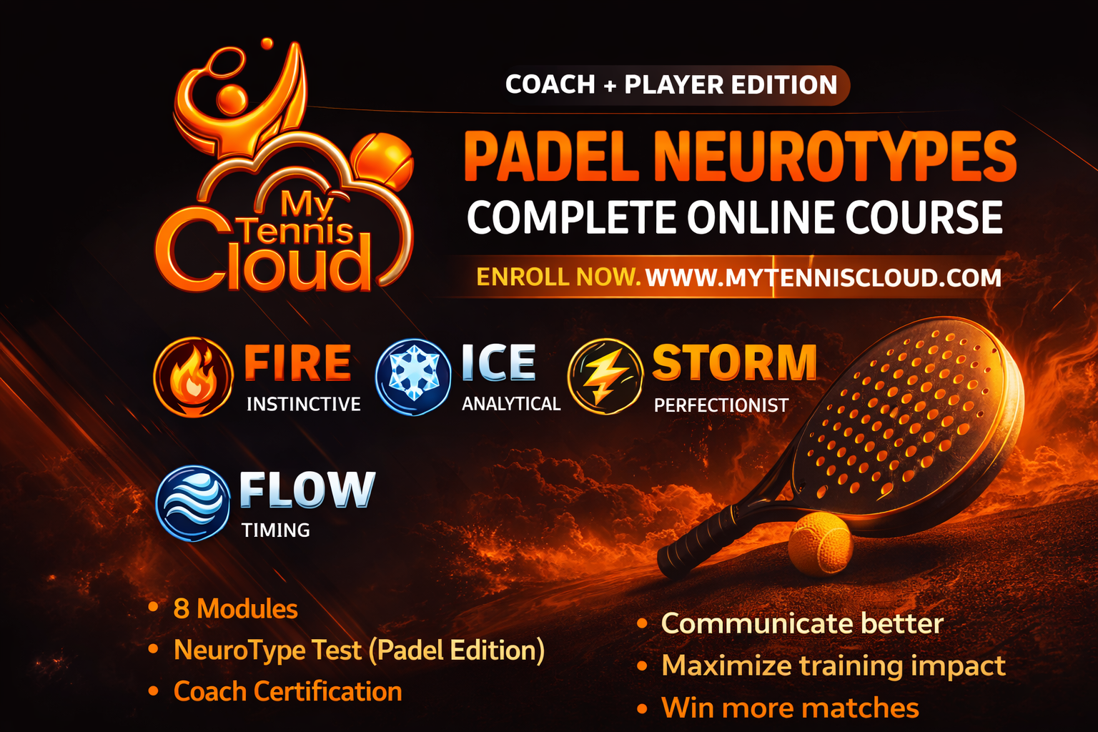 PADEL NEUROTYPES
