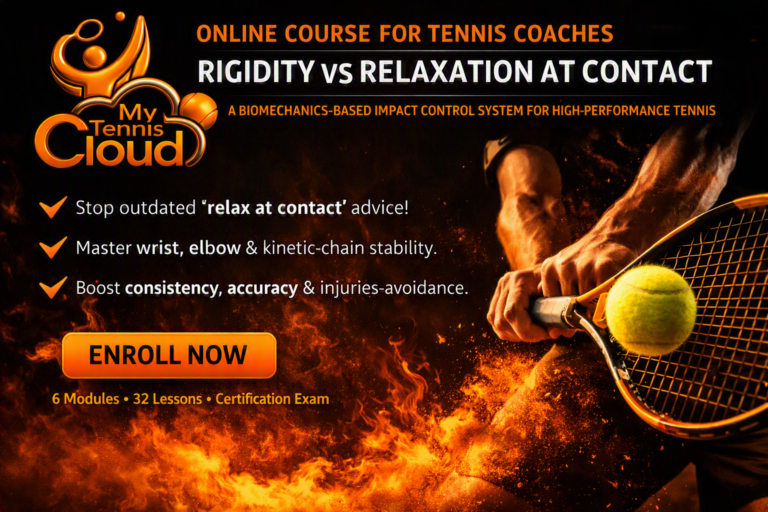 TENNIS RIGIDITY vs RELAXATION AT IMPACT