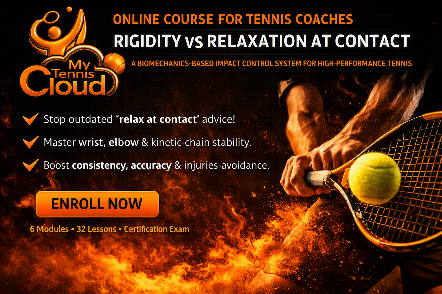 TENNIS RIGIDITY vs RELAXATION AT IMPACT