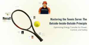 MASTERING TENNIS SERVE OUTISE-INSIDE -OUTSIDE PATH