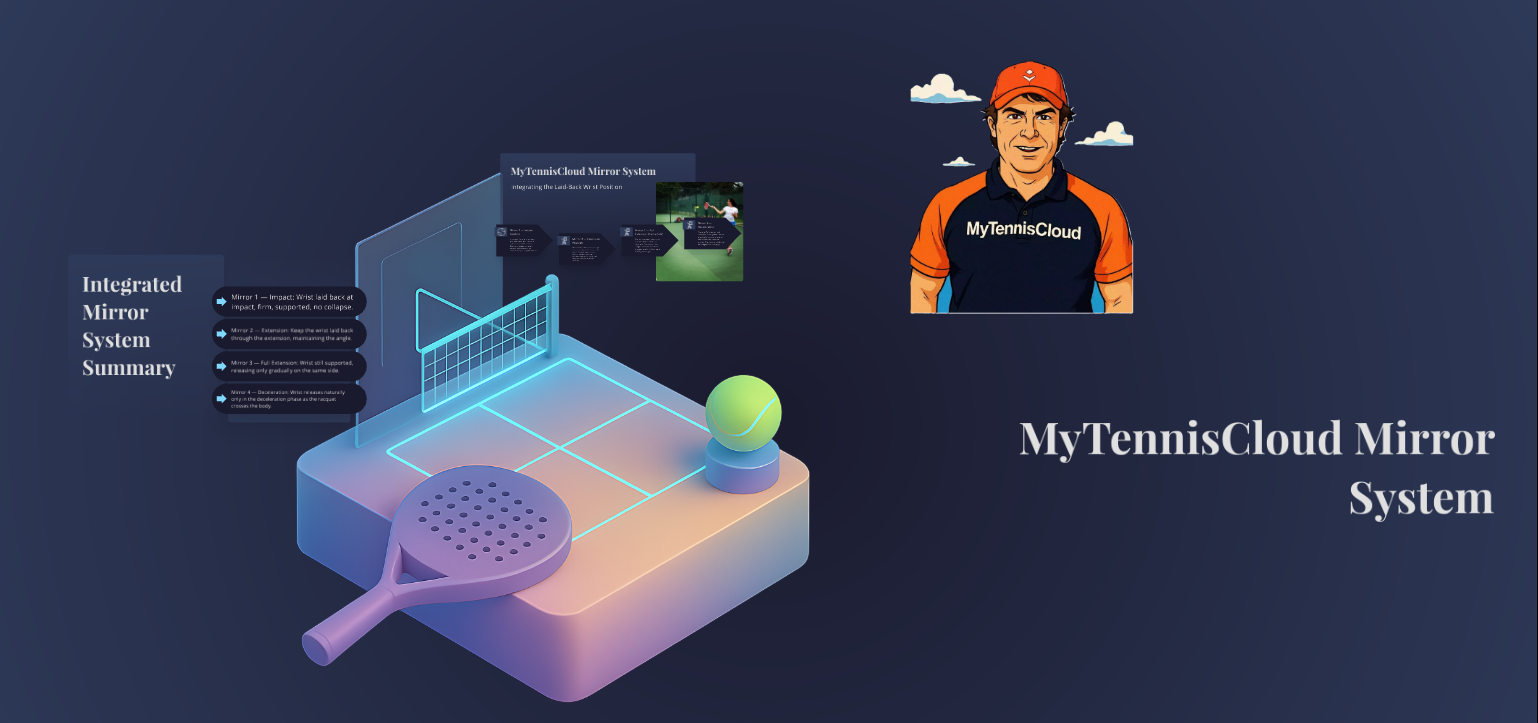 MYTENNISCLOUD MIRROR COACHING SYSTEM